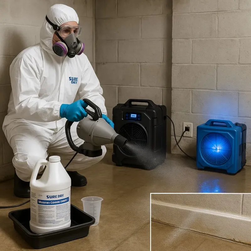 Sanitization and Odor Removal process in Manitowoc, WI