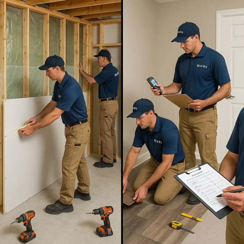 Repairs and Reconstruction process in Manitowoc, WI